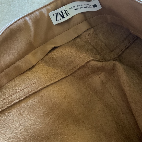 Zara Faux leather jeans - Picture 4 of 4